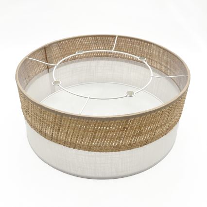 LED griestu lampa SIRJA BOHO LED/20W/230V 4000K Ø 35 cm bēša/balta