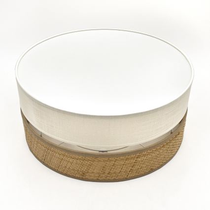 LED griestu gaismeklis SIRJA BOHO LED/20W/230V 4000K Ø 35 cm bēšs/krēms