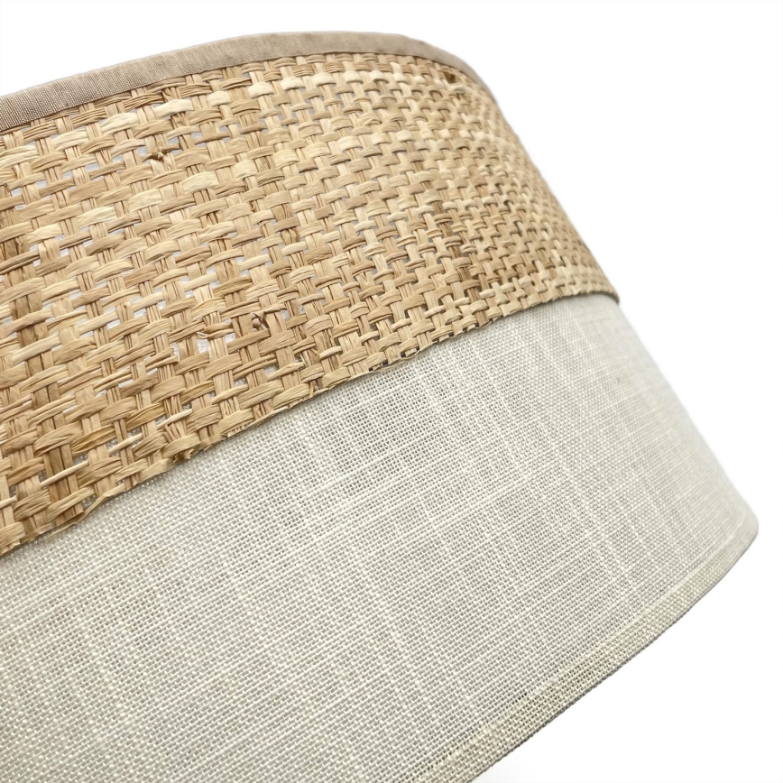 LED griestu lampa SIRJA BOHO LED/36W/230V 4000K Ø 45 cm bēša/krēmkrāsaina