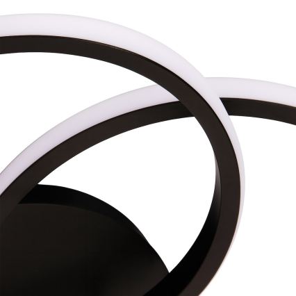 LED griestu gaismeklis TITANO LED/12W/230V melns