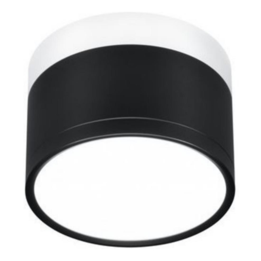 LED Griestu gaismeklis TUBA LED/9W/230V balts/melns