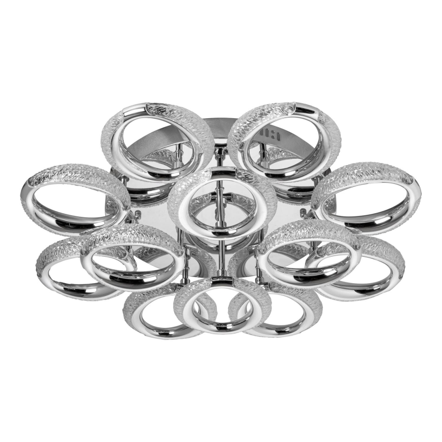 LED Griestu lampa 12xLED/14W/230V 3000-5000K d. 60 cm spīdīgi hromēts