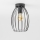 LED griestu lampa 1xE27/6,5W/230V melna