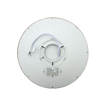 LED griestu lampa, 24 W / 230 V, 3000 / 4000 / 6500 K, Ø 30 cm, brūna