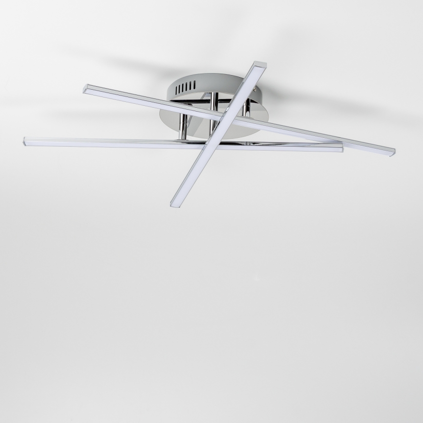 LED griestu lampa 3xLED/3W/230V spīdīga hroma apdare