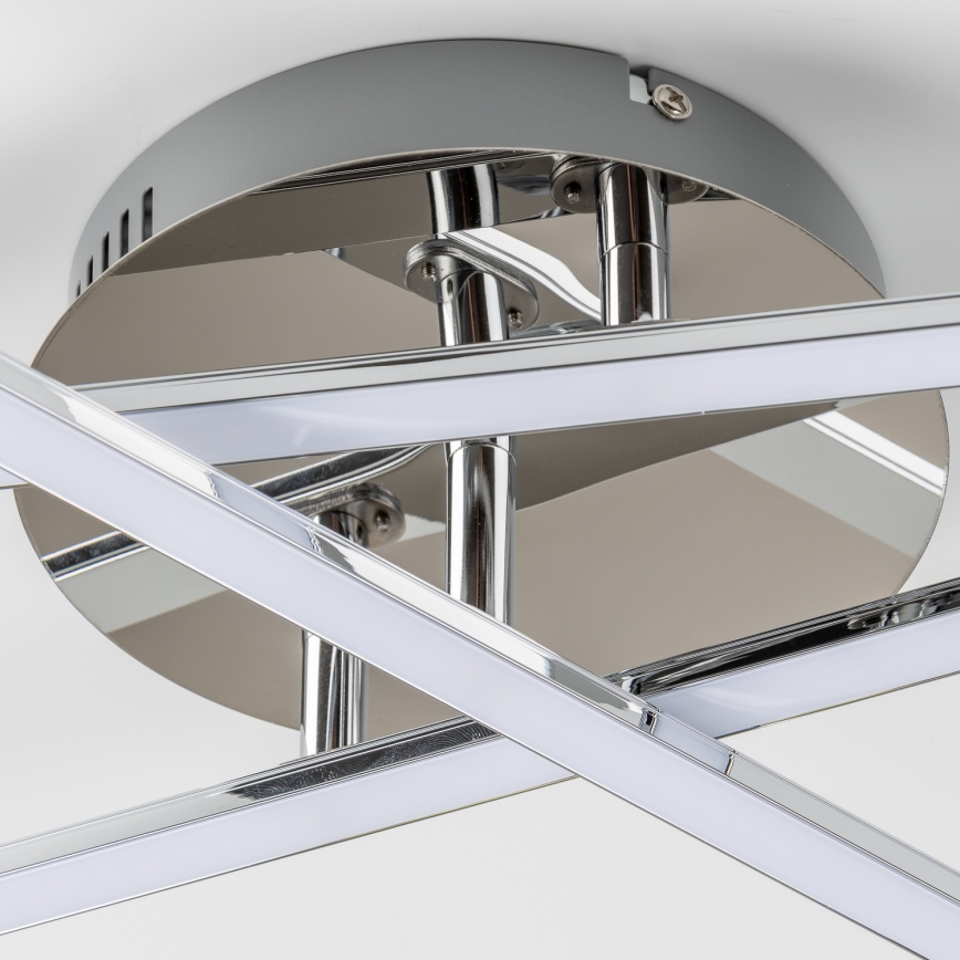 LED griestu lampa 3xLED/3W/230V spīdīga hroma apdare