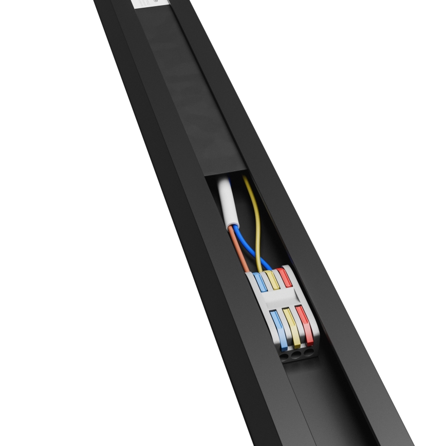 LED griestu lampa ALLDAY BASIC LED/20/30/40W/230V 2700/4000/6000K 120 cm melna