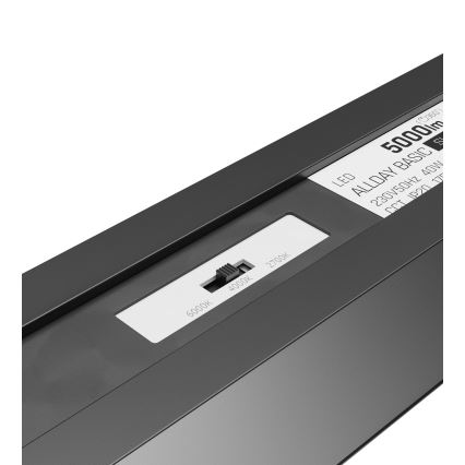 LED griestu lampa ALLDAY BASIC LED/40W/230V 2700/4000/6000K melna