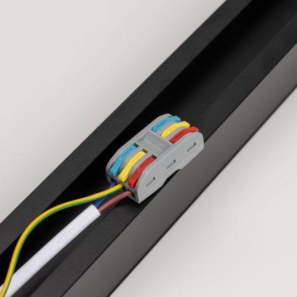 LED griestu lampa ALLDAY BASIC LED/40W/230V 2700/4000/6000K melna