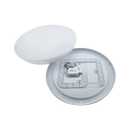 LED griestu lampa ar kustības sensoru LENA LED/18W/230V Ø 32,5 cm balta