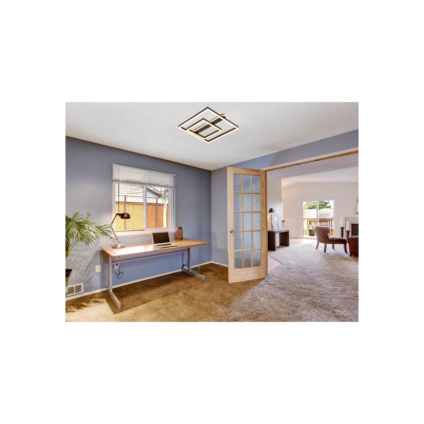 LED griestu lampa ar regulējamu spilgtumu LED/95W/230V 3000-6500K + ar tālvadības pulti