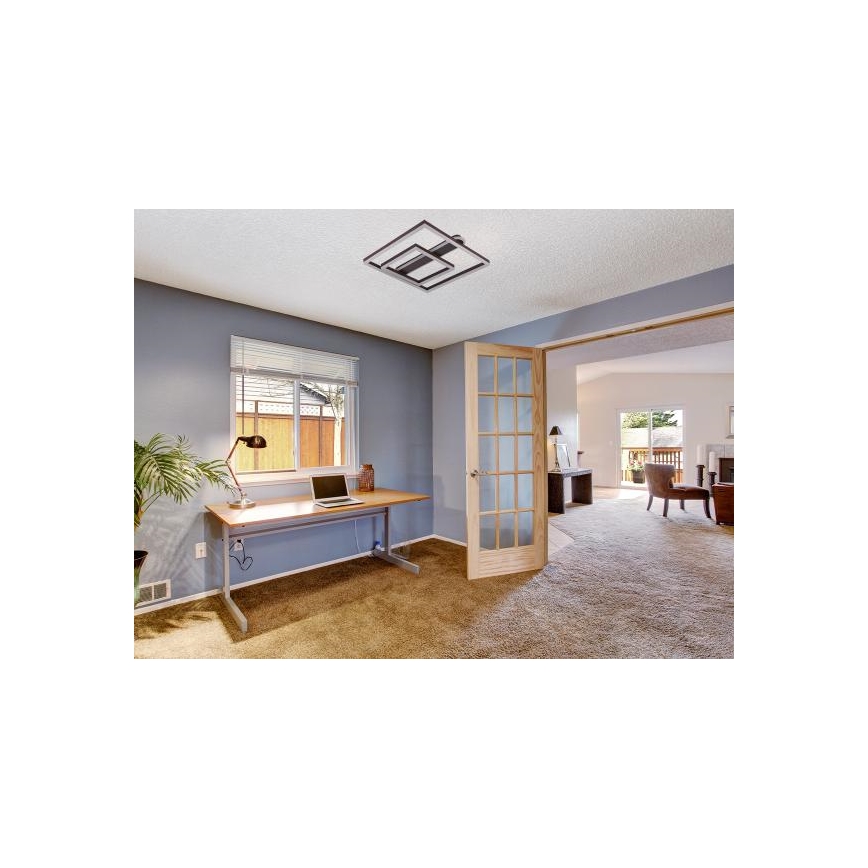LED griestu lampa ar regulējamu spilgtumu LED/95W/230V 3000-6500K + ar tālvadības pulti