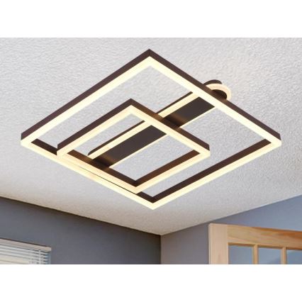 LED griestu lampa ar regulējamu spilgtumu LED/95W/230V 3000-6500K + ar tālvadības pulti