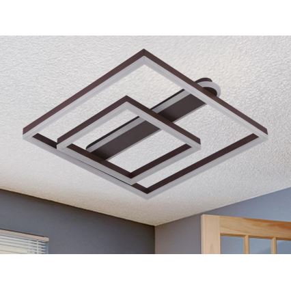 LED griestu lampa ar regulējamu spilgtumu LED/95W/230V 3000-6500K + ar tālvadības pulti