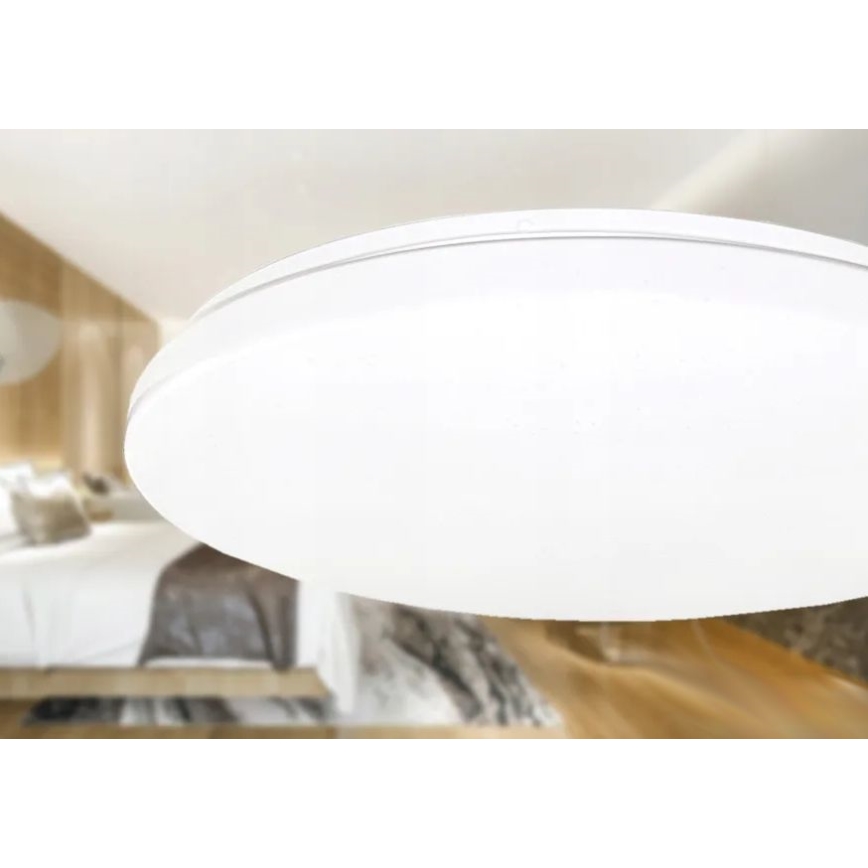 LED Griestu lampa ar motion un dusk sensors LED/24W/230V 4000K d. 32,5 cm balta