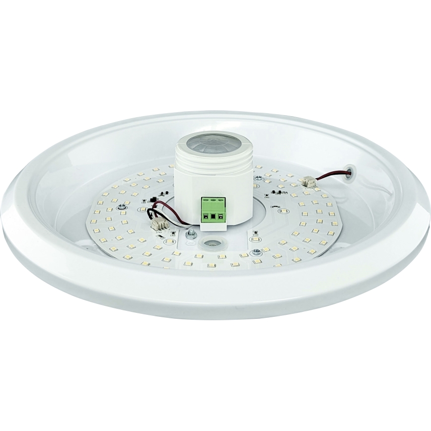 LED Griestu lampa ar sensoru un avārijas modulis MANA LED/12W/230V 1500 mAh 4000K