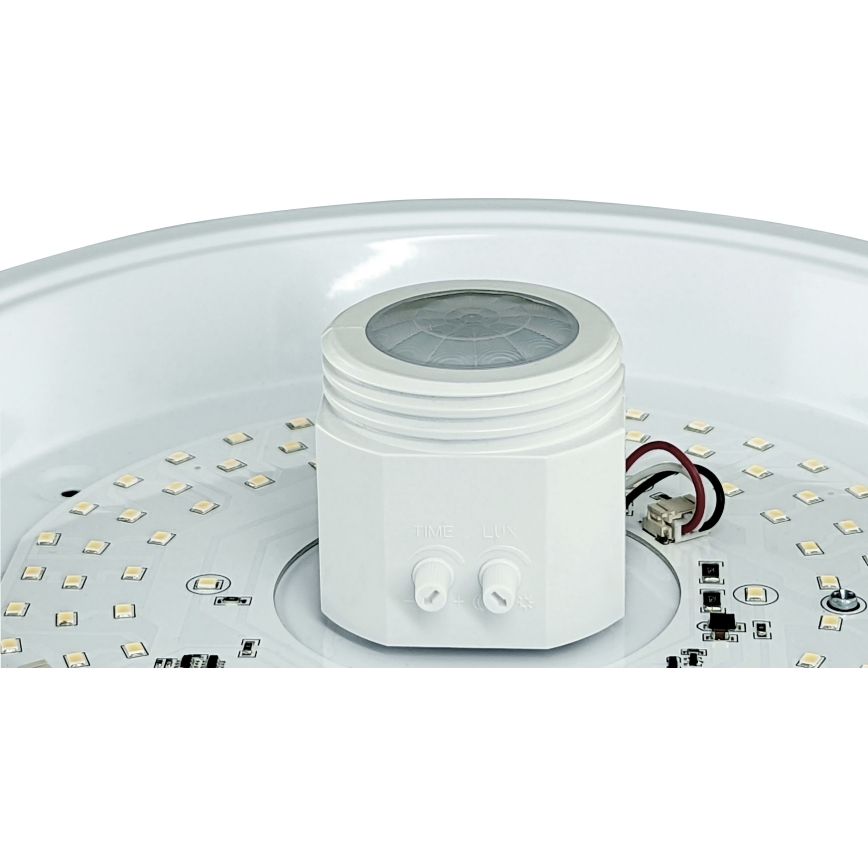 LED Griestu lampa ar sensoru un avārijas modulis MANA LED/12W/230V 1500 mAh 4000K