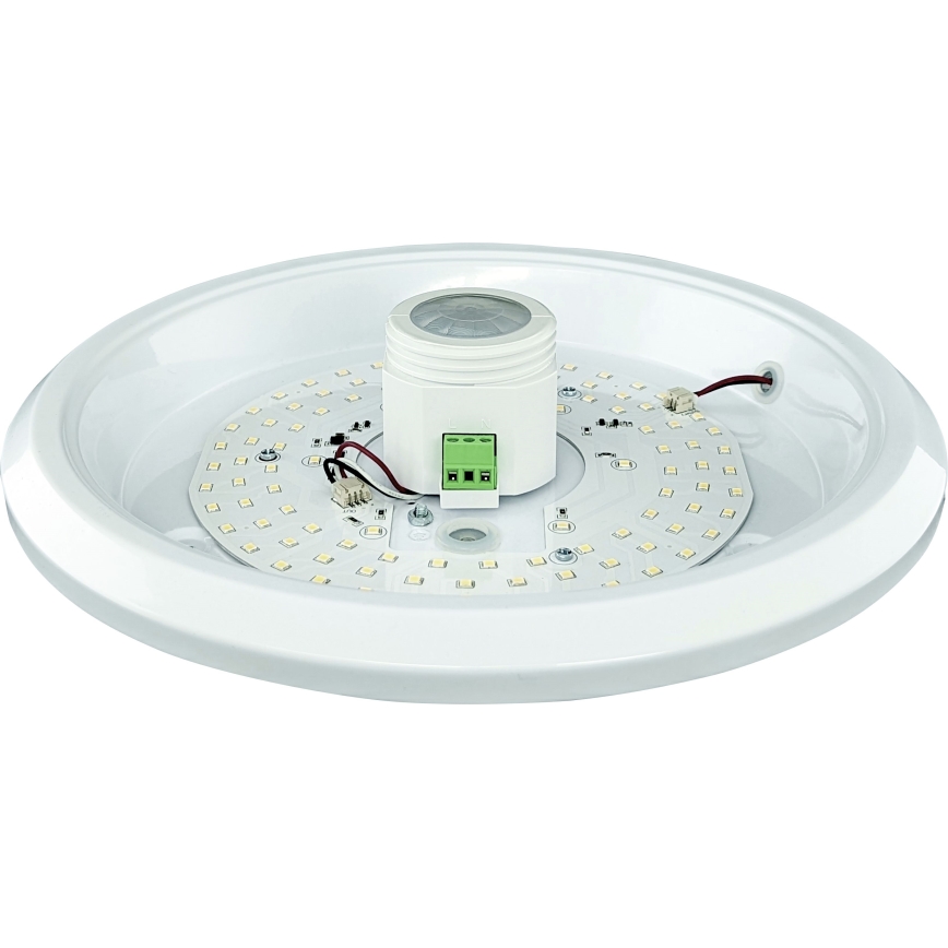 LED Griestu lampa ar sensoru un avārijas modulis MANA LED/16W/230V1500 mAh 4000K