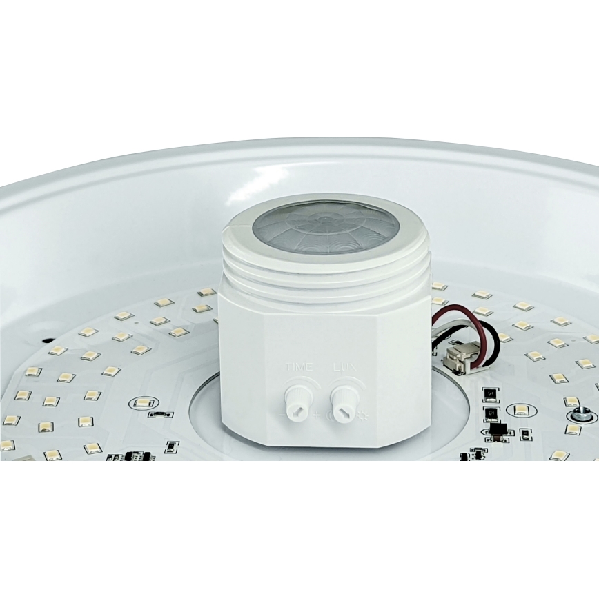 LED Griestu lampa ar sensoru un avārijas modulis MANA LED/16W/230V1500 mAh 4000K