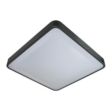 LED Griestu lampa ar sensoru WILTON LED/24W/230V 37,5x37,5 cm antracīta