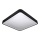 LED Griestu lampa ar sensoru WILTON LED/24W/230V 37,5x37,5 cm melna