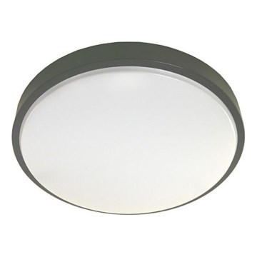 LED Griestu lampa ar sensoru WILTON LED/24W/230V 4000K d. 38 cm antracīta