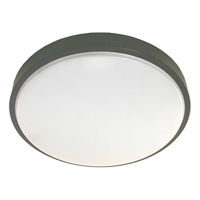 LED Griestu lampa ar sensoru WILTON LED/24W/230V 4000K d. 38 cm antracīta