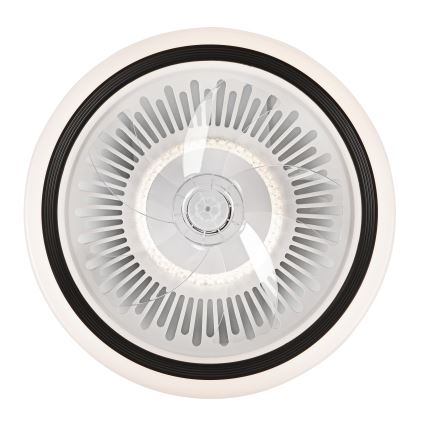 LED Aptumšojama griestu lampa ar ventilatoru GEMMA LED/37W/230V balta + tālvadības pults