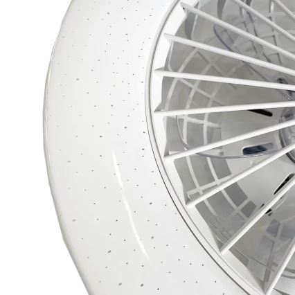 LED Aptumšojama griestu lampa ar ventilatoru STAR LED/48W/230V 3000-6500K + tālvadības pults