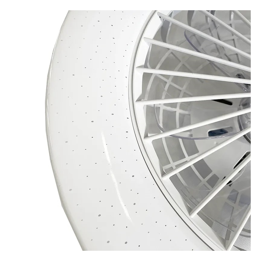 LED Aptumšojama griestu lampa ar ventilatoru STAR LED/48W/230V 3000-6500K + tālvadības pults