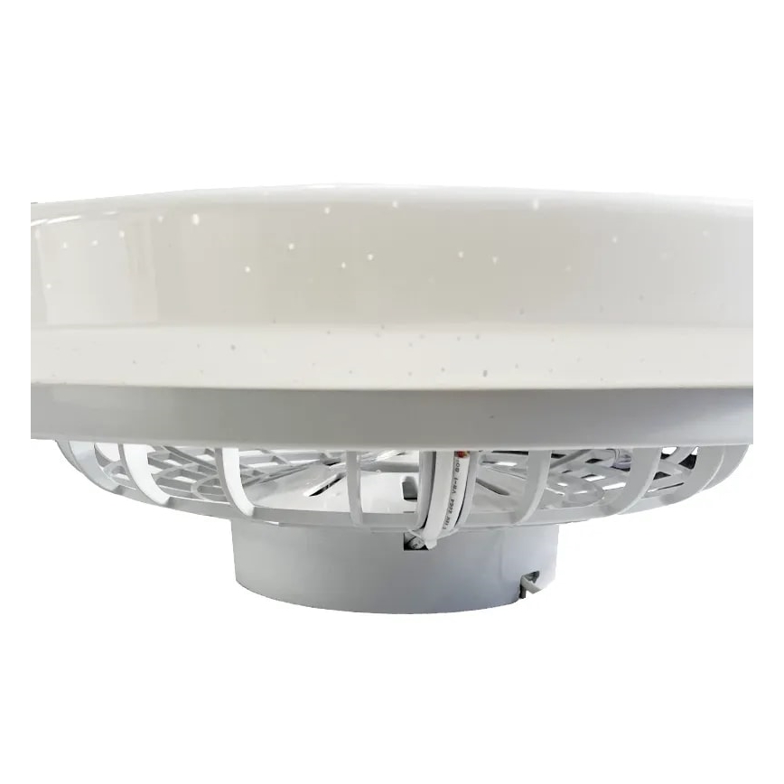 LED Aptumšojama griestu lampa ar ventilatoru STAR LED/48W/230V 3000-6500K + tālvadības pults
