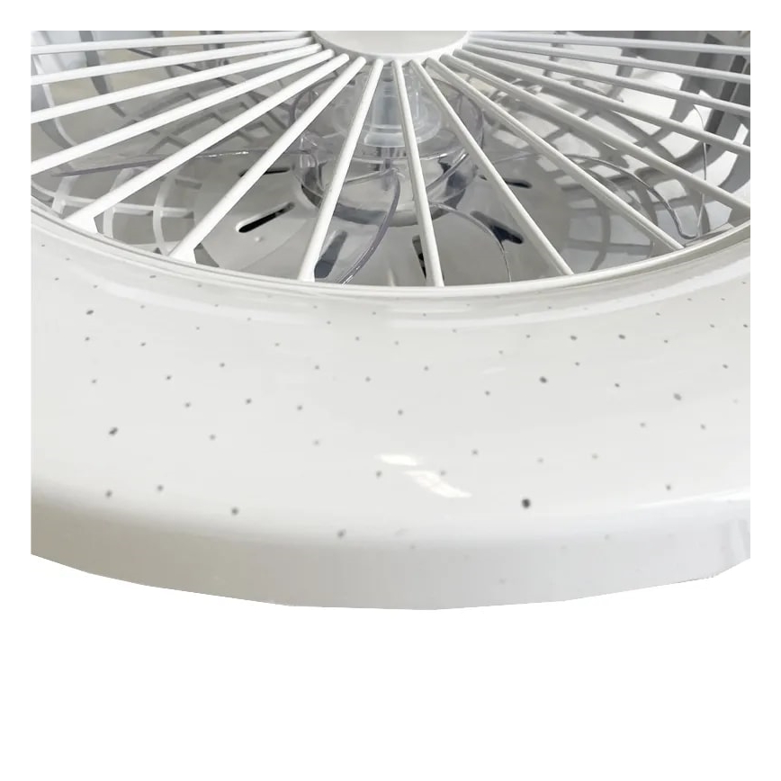 LED Aptumšojama griestu lampa ar ventilatoru STAR LED/48W/230V 3000-6500K + tālvadības pults