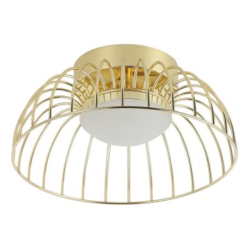 LED griestu lampa BETSY LED/12W/230V diametrs 25 cm zelta