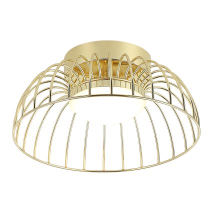 LED griestu lampa BETSY LED/12W/230V Ø 25 cm zelta