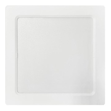 LED Griestu lampa BLOCK LED/12W/230V 4000K 16,7x16,7 cm balta