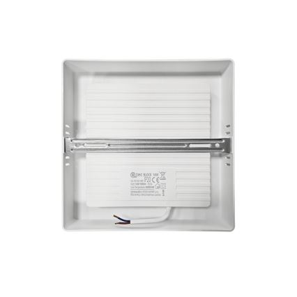 LED Griestu lampa BLOCK LED/18W/230V 4000K 21,4x21,4 cm balta
