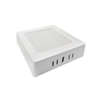 LED Griestu lampa BLOCK LED/6W/230V 4000K 12x12 cm balta