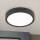 LED Griestu lampa BULLY LED/12W/230V d. 14 cm melna