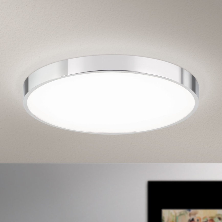 LED Griestu lampa BULLY LED/28W/230V d. 28 cm spīdīgi hromēts