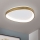 LED Griestu lampa CHARLIE LED/35W/230V d. 45 cm zelta