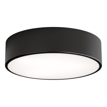 LED Griestu lampa CLEO LED/24W/230V 3000K d. 30 cm melna