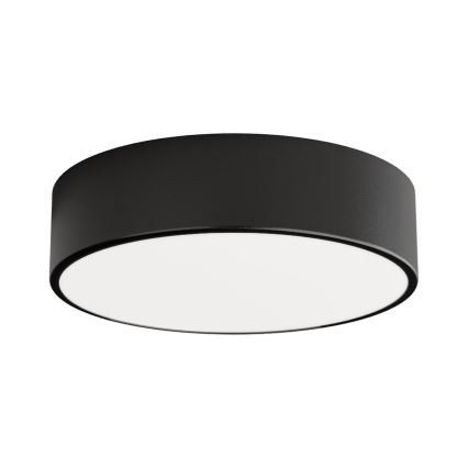 LED Griestu lampa CLEO LED/24W/230V 3000K d. 30 cm melna