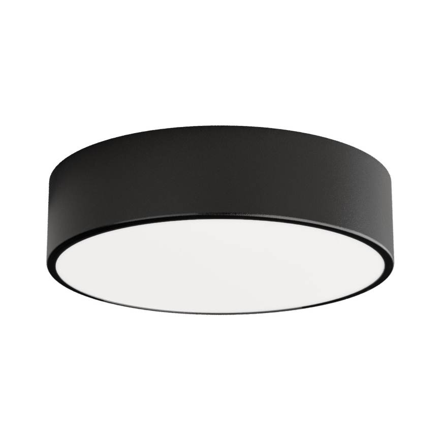 LED Griestu lampa CLEO LED/24W/230V 3000K d. 30 cm melna