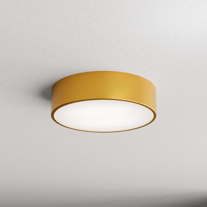LED Griestu lampa CLEO LED/24W/230V 3000K d. 30 cm zelta