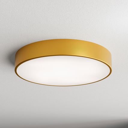 LED Griestu lampa CLEO LED/69W/230V 3000K d. 50 cm zelta