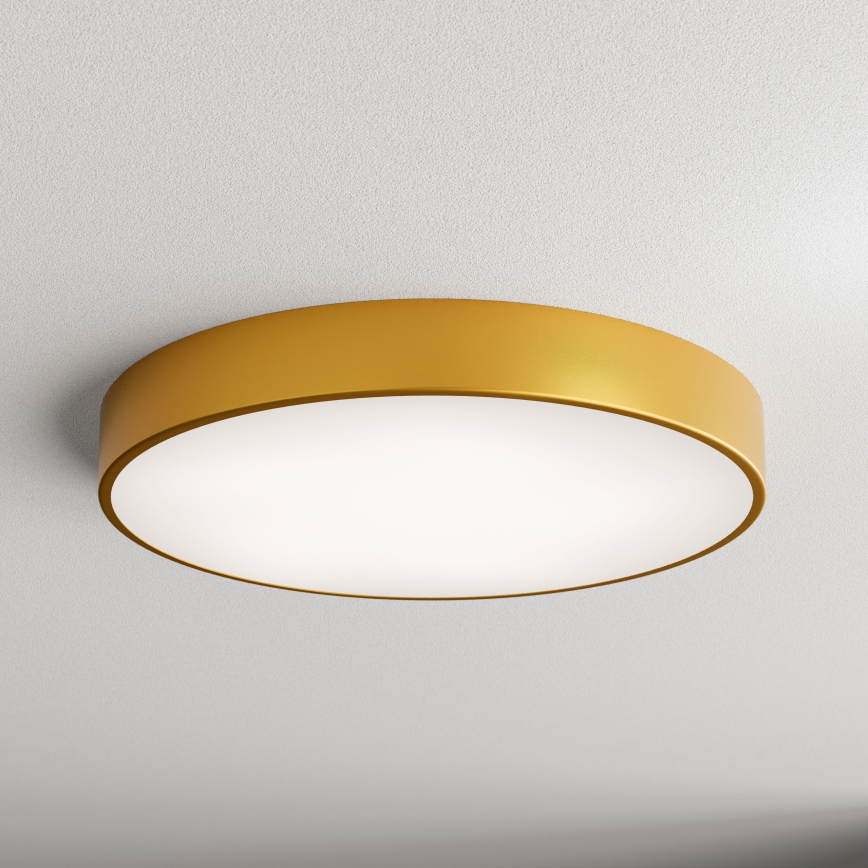 LED Griestu lampa CLEO LED/69W/230V 4000K d. 60 cm zelta