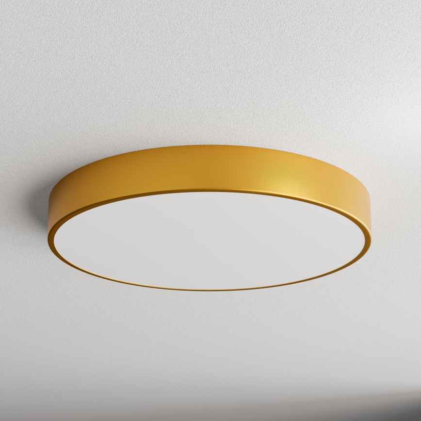 LED Griestu lampa CLEO LED/69W/230V 4000K d. 60 cm zelta