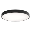 LED Griestu lampa CLEO LED/96W/230V 3000K d. 80 cm melna