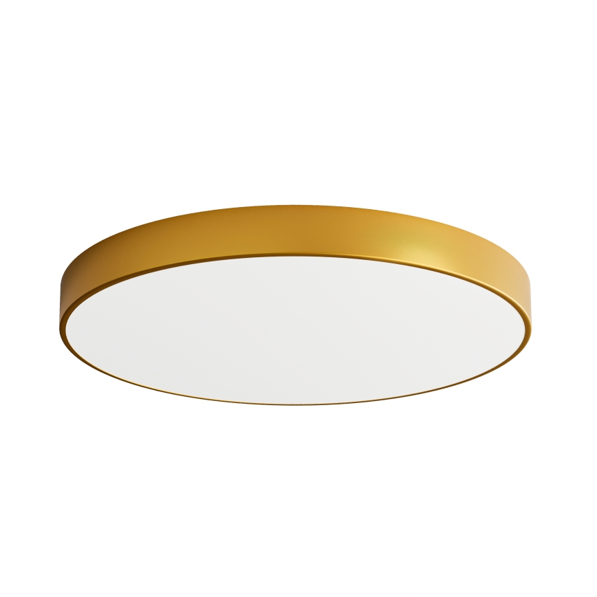LED Griestu lampa CLEO LED/96W/230V 4000K d. 80 cm zelta