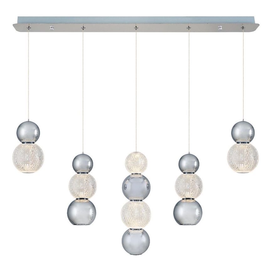 LED griestu lampa CREMONA LED/27W/230V 3000K matēta hromē